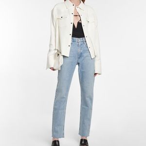 Agolde cherie high-rise straight jeans